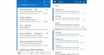 Outlook Mail app for Windows 10 Mobile