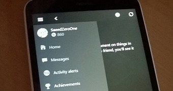 Xbox app for Windows 10 Mobile