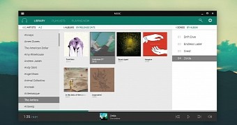 Music concept with a fresh UI and new features