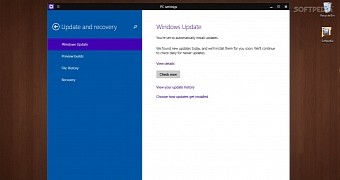 Metro Windows Update on Windows 10