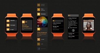 Windows 10 smartwatch concept
