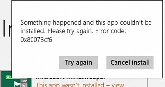 Windows 10 for Phones Technical Preview Error 80073cf6 Affecting Some Users