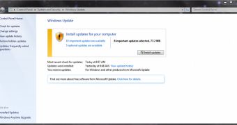The botched update affects only Windows 7 and Windows XP