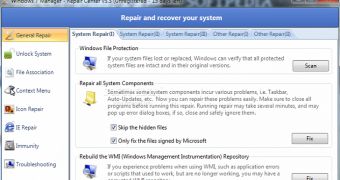 Windows 7 Manager works on both 32- and 64-bit versions of the OS