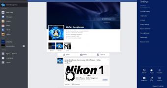 This is what the new Facebook app looks like