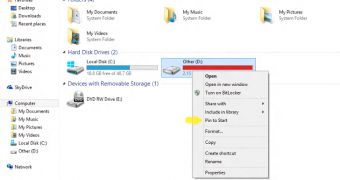 The new option will show up in File Explorer in desktop mode