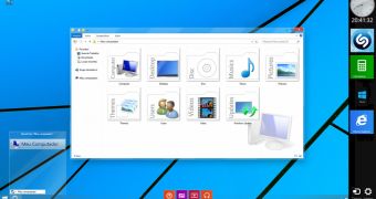The concept brings several improvements for the desktop