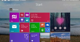 Windows 8.2 Start screen concept