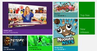 "Games" remains the largest Windows Store category