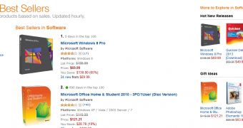 Windows 8 Is Already a Bestseller on Amazon