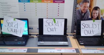 Walmart ran out of budget Windows 8 laptops on Black Friday