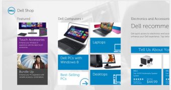 Dell is one of the companies that already own a Windows 8 app