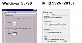 Windows 95 versus Windows 10