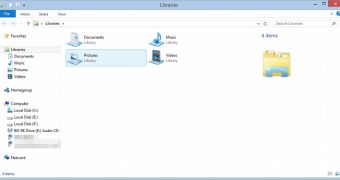 This is the new File Explorer available in Windows 8