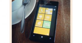 Alcatel's Windows Phone 7.8 handset