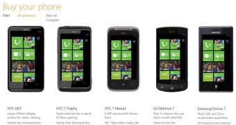5 Windows Phone 7 devices on their way to Singapore