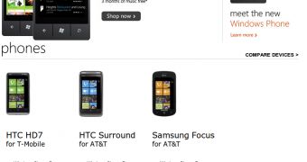 Windows Phone 7 in the US
