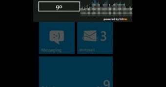 Speech recognition screenshot