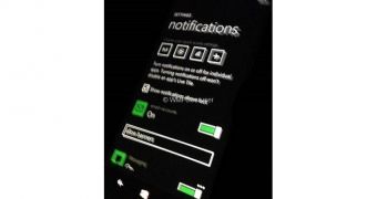 Windows Phone 8.1 Notification Center Settings