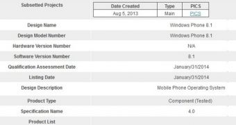 Windows Phone 8.1 Bluetooth certification