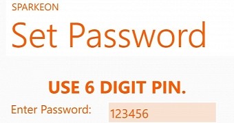 One Locker password setup