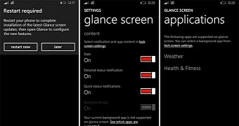 Windows Phone Receives Big Glance Screen Update