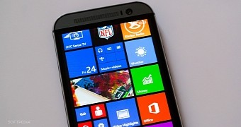 HTC One (M8) for Winwdows screen