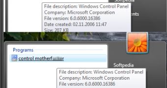 Windows Vista Start Menu