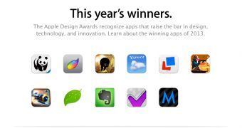 Apple design awards banner