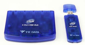 Y-E Data's YD-300 WUSB hub