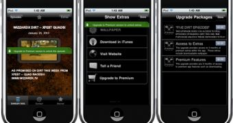 Wizzard Media Podcast App promo material - In-App Purchasing