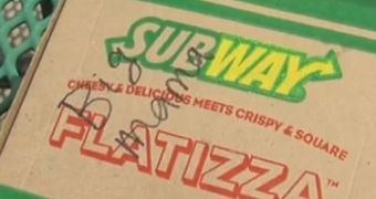 California woman decided to sue Subway for the insulting message a worker wrote on her pizza box