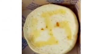 McDonald's employee fired after using butter to draw a swastika inside a chicken sandwich