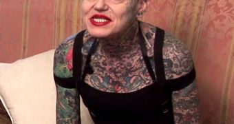 Amanda Brignall has tattoos on over 80% of her body