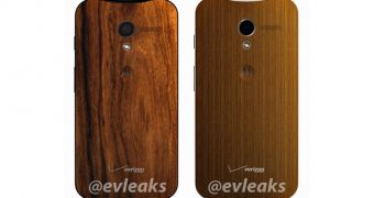 Wooden back plates for Moto X