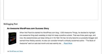 QuickPress on WordPress.com