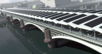 London is soon to house the world's largest solar bridge