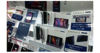 Sony Xperia Z in Japan
