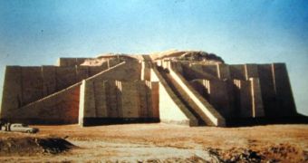 The Ur ziggurat still standing nowadays