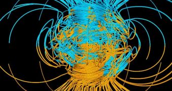 Earth's magnetic field lines