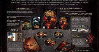 The back slate of the WoW: Cataclysm Collector's Edition