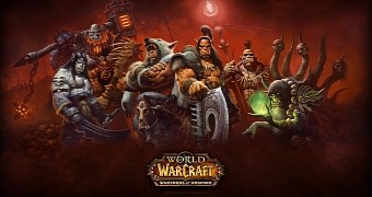 World of Warcraft: Warlords of Draenor splash screen