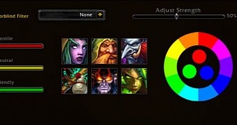 Colorblind filters for World of Warcraft