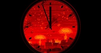 The Doomsday Clock now stands at 3 minutes to midnight