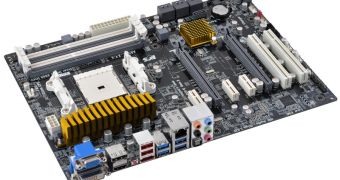 ECS' A85F2-A Deluxe AMD FM2 mainboard