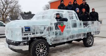 The Canadian Tire Company's Ice Truck