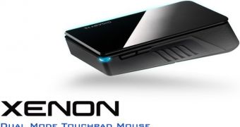 Gigabyte Xenon Dual Mode Touchpad Wireless Mouse