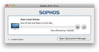 Sophos Anti-Virus for Mac Home Edition application icon