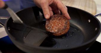 PETA congratulates researchers for rolling out the world's first test-tube burger
