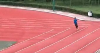 China is now home to a rectangular running track